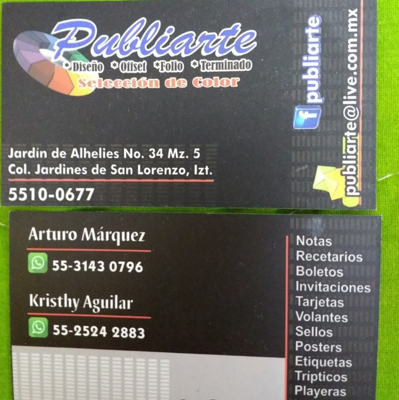 Imprenta y  Fotografía Publiarte